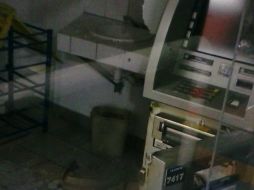 Los sujetos escapan y dejan en el lugar el soplete ESPECIAL /