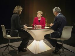 Merkel señala que desea superar el problema de los refugiados, para ordenar y manejar el proceso. NTX / G. Berngmann