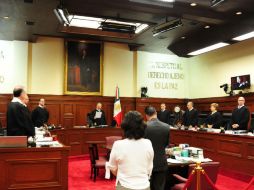 Este viernes, el Presidente envió a la Cámara alta a sus nominados para ocupar las dos vacantes que tendrá la SCJN. SUN / ARCHIVO