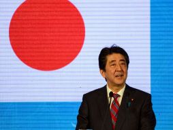 Shinzo Abe externó sus condolencias hacia las víctimas. AFP / O. Kose
