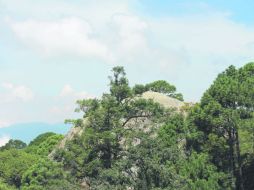 La pierda del cuervo, una maravillosa postal que regala la naturaleza. EL INFORMADOR / V. García Remus
