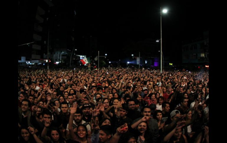 La banda que hace algunos meses reapareció ante el público dio un show coordinado y con un mejor sonido. EL INFORMADOR / P. Pérez