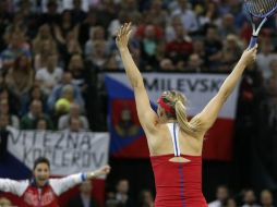 Rusia sólo necesita un punto más para ganar el torneo. AP / P. David Josek