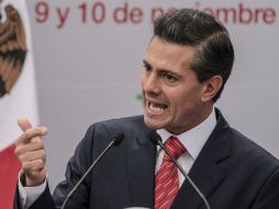 Enrique Peña Nieto se dijo convencido de que la transformación del país requiere apoyar el crecimiento económico del sur. SUN / ARCHIVO