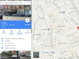 Los algoritmos del servicio se basan en las búsquedas efectuadas en el buscador de Google. ESPECIAL / Google Maps