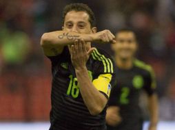 Andrés Guardado es el capitán del equipo mexicano que busca boleto al Hexagonal. NTX / ARCHIVO