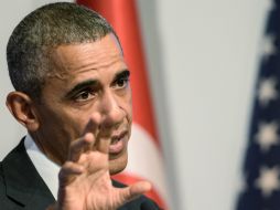 Obama mencionó en la reunión del G-20 que cerrar la puerta a los refugiados sirios es una traición a los valores de EU. AFP / O. Kose