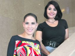 Irais Moya acompañada de Malú Manzano, desarrolladora institucional de Mi Gran Esperanza A.C. EL INFORMADOR / K. Gómez