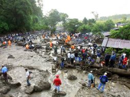 Más de 300 habitantes han sido evacuados hasta el momento. AFP / ARCHIVO