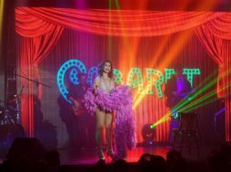 Durante el show Marroquín presenta vivencias de los últimos 13 años de su carrera. TWITTER / @biancamarroquin
