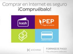 Kichink es la empresa mexicana que compite, es una solución integral de comercio electrónico. TWITTER / @kichink