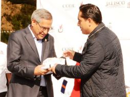 Miranda Campos los felicitó por su reciente título en la Liga Mayor de la ONEFA. TWITTER / @codejalisco