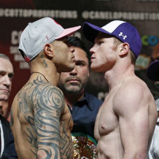 'Canelo' y Cotto dan el peso