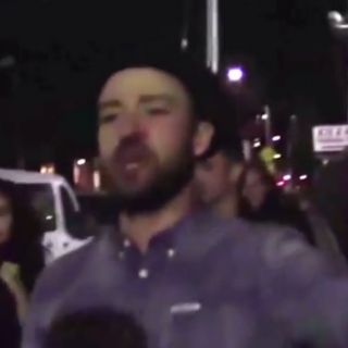 Captan ebrio a Justin Timberlake