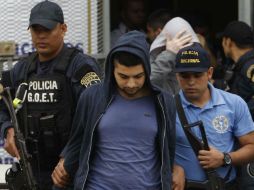 El magistrado anunció el arresto tras una audiencia de declaración de imputado, en presencia de miembros del Ciprodeh. EFE /