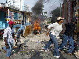 La oposición haitiana ha organizado varias protestas contra los resultados electorales. AP / D. Nalio Chery