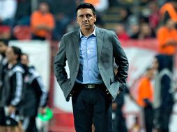 Hugo 'Misionero' Castillo no pudo mejorar el paso del Atlas en el cierre del torneo. MEXSPORT / Emiliano