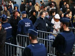 Los despliegues de seguridad en Bruselas se incrementaron. NTX / M. Bizzotto