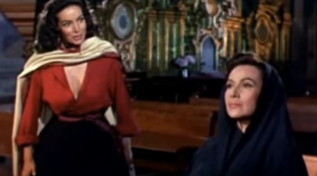 Esta producción logró reunir a las dos máximas bellezas del cine de oro mexicano: María Félix y Dolores del Río. ESPECIAL /