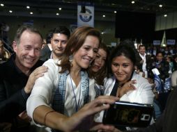 La integrante de la Comisión Permanente del PAN agrega que también es importante incorporar el tema de la segunda vuelta. SUN / L. Cortés