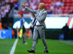 Ayestarán dijo que se va contento tras haberle ganado a las Chivas. MEXSPORT / A. Macías