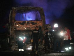 El número de víctimas fue dado a conocer por Protección Civil Estatal. EFE /