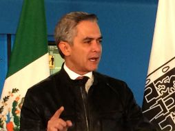 Mancera presentará su propio proyecto en torno a lo que habrá de realizarse en lo terrenos que deje el actual Aeropuerto. SUN / ARCHIVO