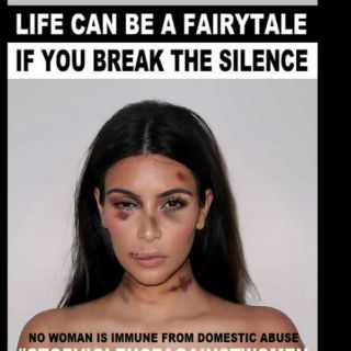 Artista 'golpea' a famosas para combatir la violencia