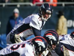 Osweiler tuvo una buena actuación en el triunfo de 17-15 ante Osos de Chicago. AFP / ARCHIVO