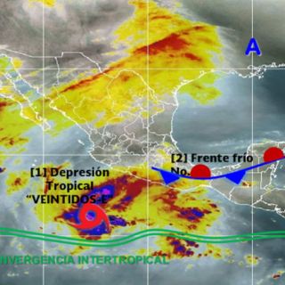 Prevén que depresión en el Pacífico se vuelva huracán