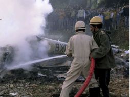 Por el momento se desconocen las causas que pudieron originar el percance. EFE /