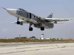 El aparato se encontraba a seis mil metros de altura cuando ocurrió el ataque. EFE /