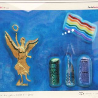 Iluminan monumentos del DF en apoyo a comunidad LGBTTTI