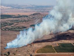 Dos cazas F-16 turcos derriban un avión ruso en la frontera sirio-turca por haber violado el espacio aéreo de Turquía. EFE / Haberturk Tv Channel