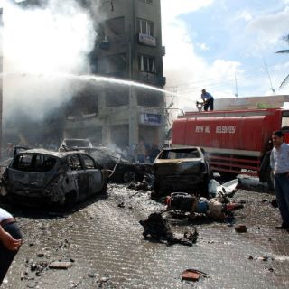 Autobús de la Guardia de Túnez explota en el centro de la capital
