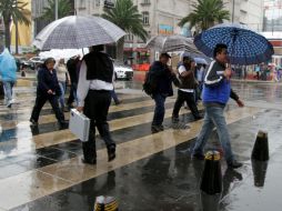 Se recomienda tomar precauciones ante la alerta de lluvia. SUN / C. Mejía