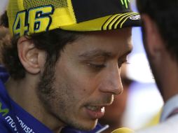 Rossi hubiera sido descalificado en la Fórmula Uno, señaló Ecclestone. AP / ARCHIVO