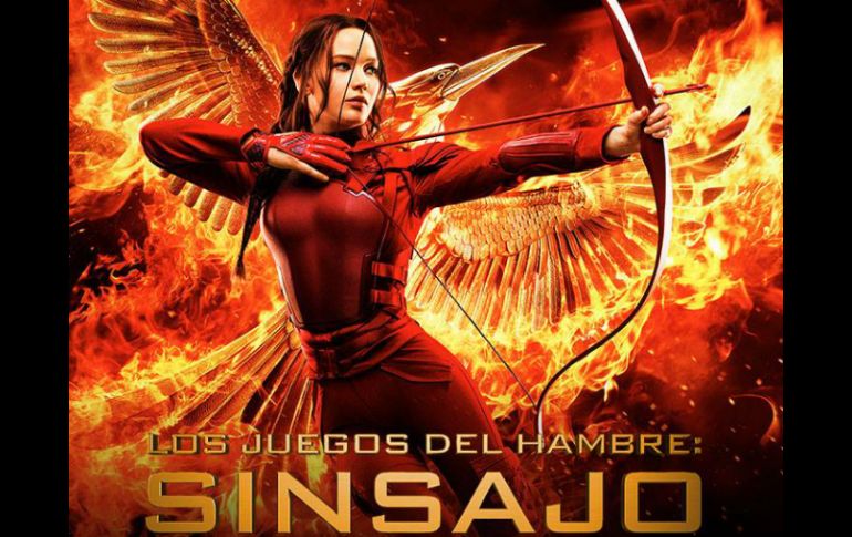 La actriz Jennifer Lawrence en el papel de Katniss Everdeen acabó con la buena racha de James Bond. FACEBOOK / Los Juegos del hambre