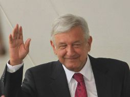 ''Esto no se acaba hasta que se acaba, el triunfo es nuestro, vamos a ganar'', dice Andrés Manuel. SUN / ARCHIVO