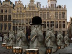 Miles de mininos fueron compartidos en Twitter para apoyar las últimas operaciones policiales. YOUTUBE / VISITFLANDERS