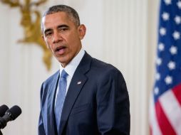 El mandatario dio un mensaje a los ciudadanos en la víspera del Día de Acción de Gracias. AP / A. Harnik