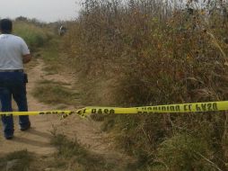 Unidades se dirigieron a una brecha llamada Abasolo, donde se encontraban los restos de una bebé de uno o dos años de edad. ESPECIAL /