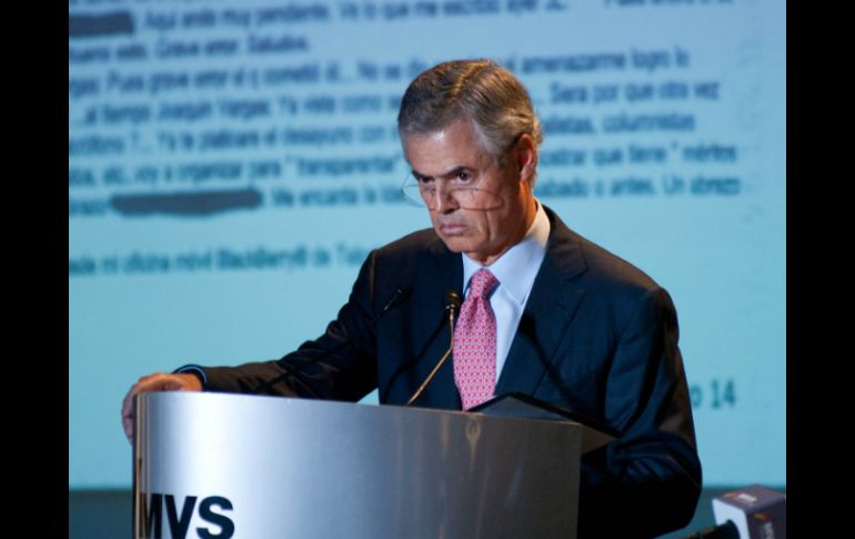 Joaquín Vargas, presidente de MVS participó en la Semana de Radio y Televisión. NTX / ARCHIVO