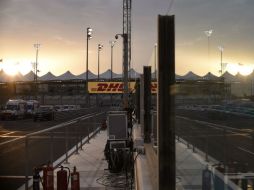 Hamilton ya había ganado en el circuito de Yas Marina en el año 2011. AFP / T. Gandolfini