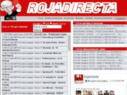 La página web brinda facilidades para ver eventos gratis cuyos derechos pertenecen a TV de pago. ESPECIAL / rojadirecta.me