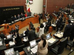 Resaltan que reducir la Cámara de Diputados a 400 integrantes y el Senado a 96 contribuirá fomentar el ahorro del gasto público. NTX / ARCHIVO