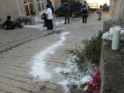 El homicidio de los policías ocurre a tres días de que se lleve a cabo las votaciones en Tixtla. EFE / J. de la Cruz