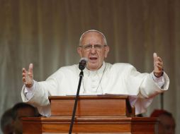 El Pontífice habló sobre la corrupción y citó casos vistos en Argentina. EFE / D. Irungu