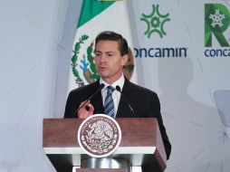 Apuntó que nunca como ahora el país tiene una sociedad tan plural, tan informada y tan participativa y la división de poderes es plena. NTX / J. Pazos