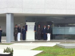Al acto acudieron el gobernador Aristóteles Sandoval, el general Salvador Cienfuegos y el almirante Francisco Soberón. ESPECIAL /